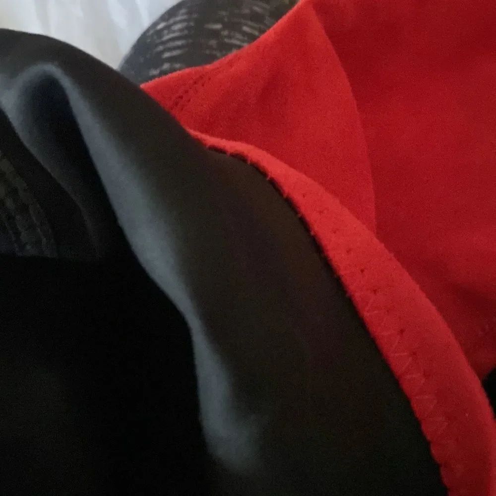 Sexy Red Velvet Boots womans 7 🔥 - Picture 7 of 7